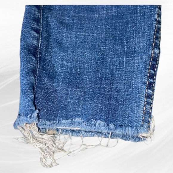 Old Navy Women’s 0 Blue 360 Stretch Extra High Rise Rockstar Super Skinny Denim - Picture 4 of 6